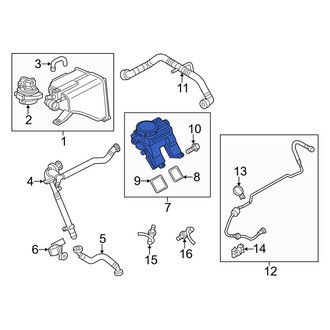Porsche OE - Vapor Canister Purge Valve Assembly