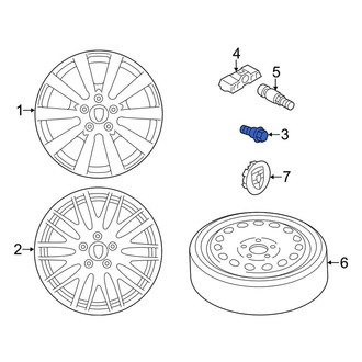 Porsche OE - Wheel Lug Bolt