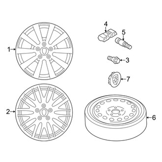 Porsche OE - Wheels (20"), (3.6L / 4.8L)