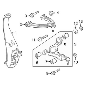 Porsche OE - Front Suspension - Suspension Components