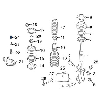 Porsche OE - Air Suspension Compressor Line Adapter