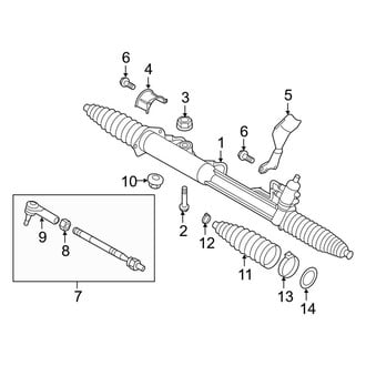Porsche OE - Steering Gear & Linkage (3.6L / 4.2L / 4.8L)