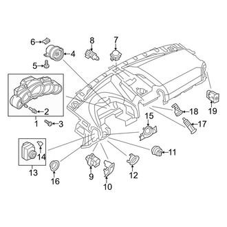 Porsche OE - Instrument Panel - Cluster & Switches
