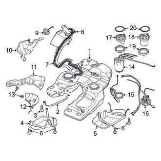 Porsche OE - Evaporative Emissions System Lines
