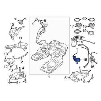 Porsche OE - Right Fuel Tank Sending Unit