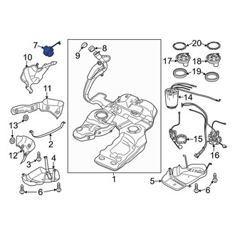 Porsche OE - Fuel Tank Cap
