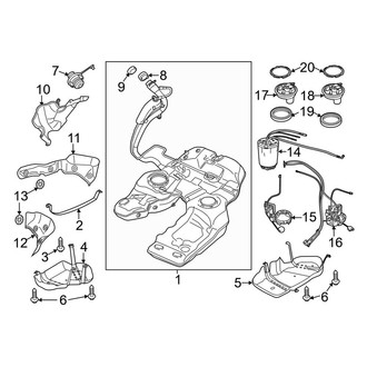 Porsche OE - Fuel System Components (3.0L)