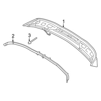 Porsche OE - Lift Gate - Spoiler (3.6L / 4.8L)