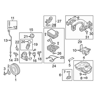 Porsche OE - Engine / Transaxle - Engine Parts (3.0L)