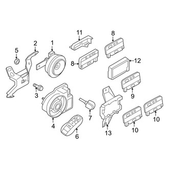 Porsche OE - Electrical - Alarm System (FULL HYBRID EV-GAS (FHEV))