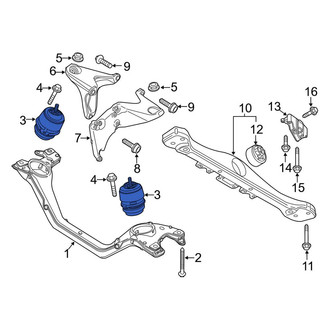 Porsche OE - Engine Mount