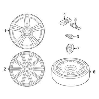 Porsche OE - Wheels (21"), (FULL HYBRID EV-GAS (FHEV))