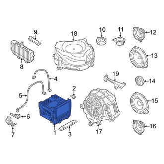 Porsche OE - Radio Control Unit