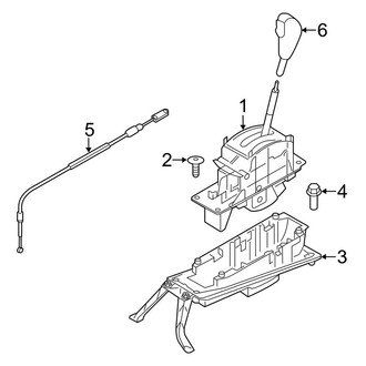 Porsche OE - Center Console (Shifter Components), (FULL HYBRID EV-GAS (FHEV))