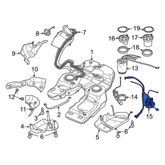 Porsche OE - Left Fuel Tank Sending Unit