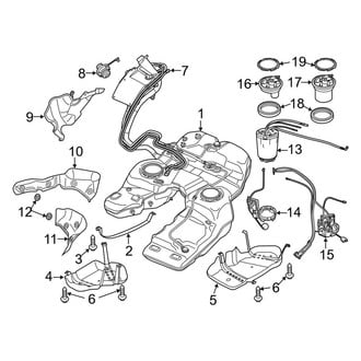 Porsche OE - Fuel System Components (3.0L)