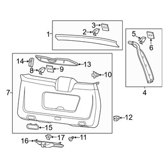 Porsche OE - Lift Gate - Interior Trim (PLUG-IN HYBRID EV-GAS (PHEV))