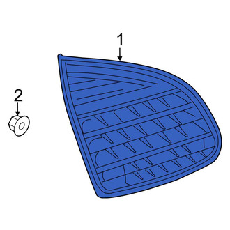 Porsche OE - Rear Left Tail Light Assembly