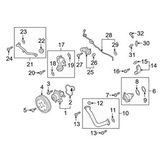 Porsche OE - Cooling - Water Pump (3.0L)