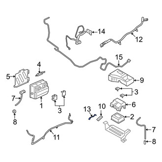 Porsche OE - Battery Cable