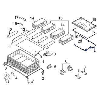 Porsche OE - Battery Cable
