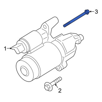 Porsche OE - Starter Bolt