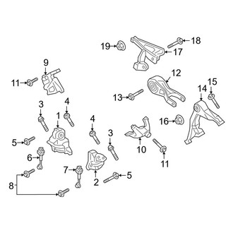 Porsche OE - Engine / Transaxle - Engine Mounting (Base / Coupe)