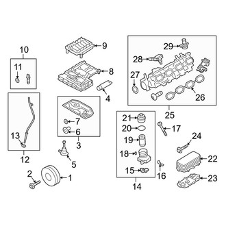 Porsche OE - Engine / Transaxle - Engine Parts (4.0L)