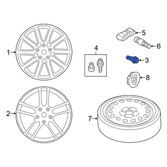 Porsche OE - Wheel Lug Bolt