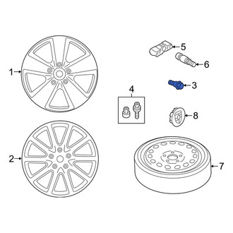 Porsche OE - Wheel Lug Bolt