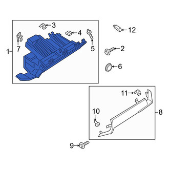 Porsche OE - Glove Box Assembly
