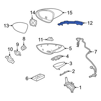 Porsche OE - Right Turn Signal Light Assembly