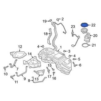 Porsche OE - Fuel Tank Lock Ring