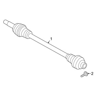 Porsche OE - Rear Suspension - Axle Shaft (GTS / GTS Coupe)