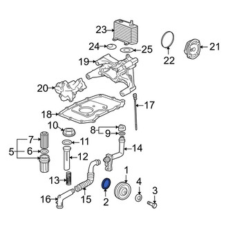 Porsche OE - Rear Engine Crankshaft Seal