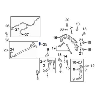 Porsche OE - Exhaust Manifold Heat Shield Bolt