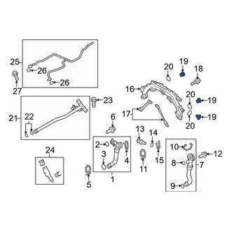 Porsche OE - Engine Coolant Pipe Drain Plug