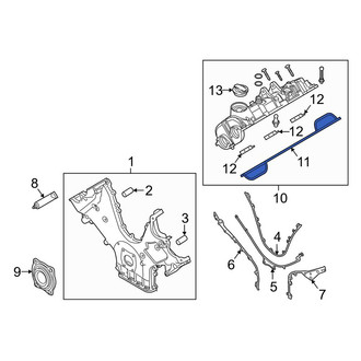 Porsche OE - Engine Valve Cover Gasket