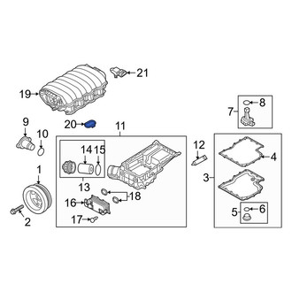 Porsche OE - Engine Intake Manifold Gasket