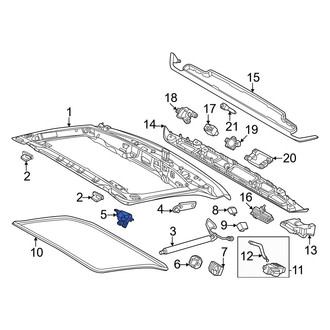 Porsche OE - Rear Liftgate Latch