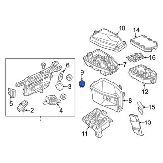 Porsche OE - Accessory Power Relay