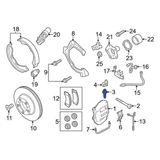 Porsche OE - Rear Brake Bleeder Screw