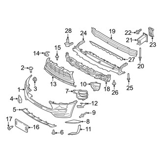 Porsche OE - Front Bumper & Grille - Bumper & Components (GTS)