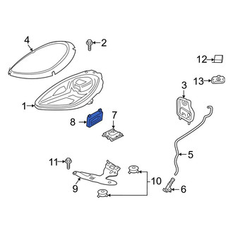 Porsche OE - Front Headlight Control Module