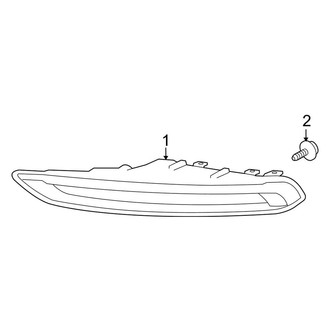 Porsche OE - Front Lamps - Daytime Running Lamp Components (S)