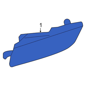 Porsche OE - Front Left Side Marker Light