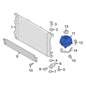 Porsche OE - Engine Coolant Reservoir