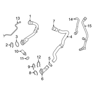 Porsche OE - Cooling - Hoses & Lines (2.0L)