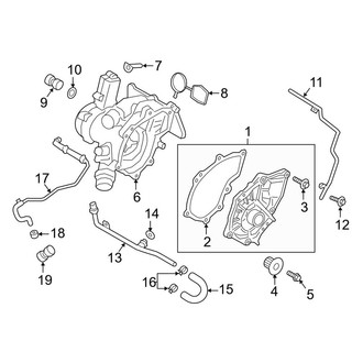 Porsche OE - Cooling - Water Pump (2.0L)