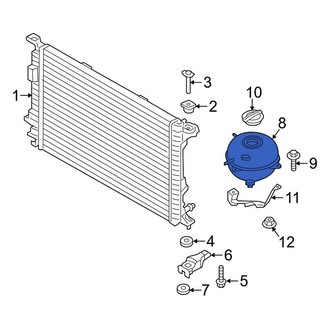 Porsche OE - Engine Coolant Reservoir